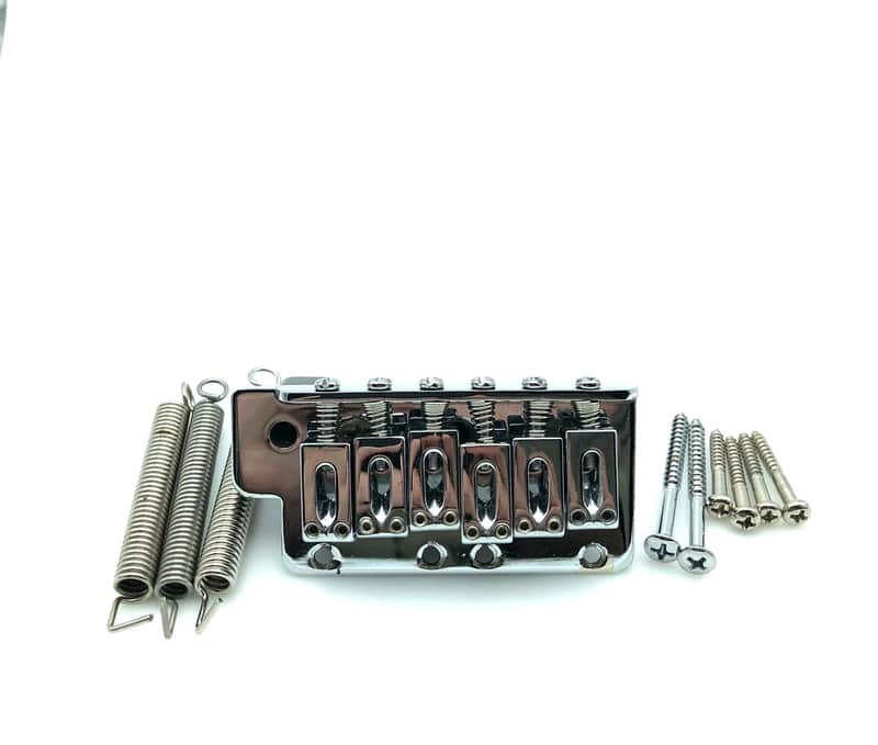 Stratocaster Style Tremolo Vibrato Assembly Chrome image 1