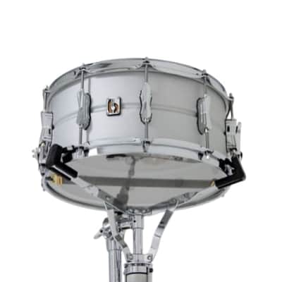 British Drum Co. AV-14-65-SN Aviator Series Aluminum Snare. 6.5" x 14" image 3