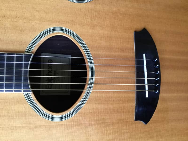 Epiphone Norlin NO-390 Acoustic Guitar with Hard Shell Case | Reverb