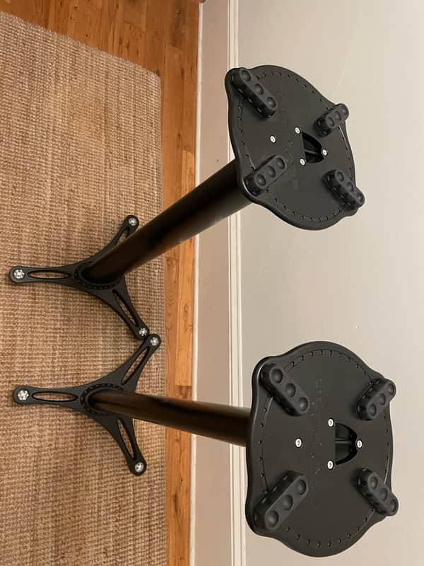 Ultimate Support MS-90/36B 36" Studio Monitor Stands (Pair) 2010s - Black