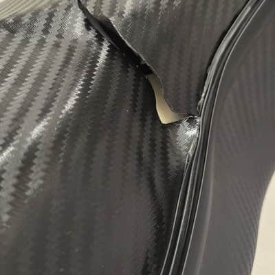 Pure By Gewa 4/4 Polycarbonite 4.6 Black Cello Case Damaged image 15
