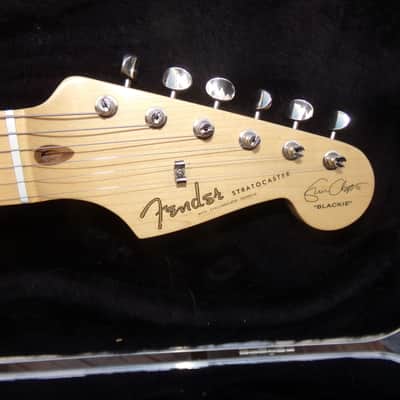 2014 Fender Eric Clapton 'Blackie' Stratocaster w/Seymour Duncan and other replacement pickups image 10