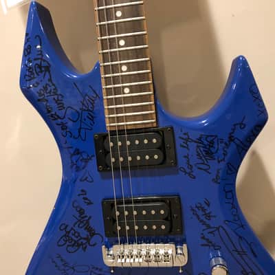 B.C. Rich Warlock SIGNED Porn Star Guitar image 5