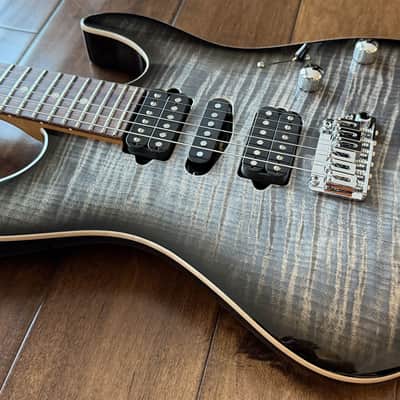 Suhr Modern Plus HSH Trans Charcoal Burst Pau Ferro Neck 87827 image 7