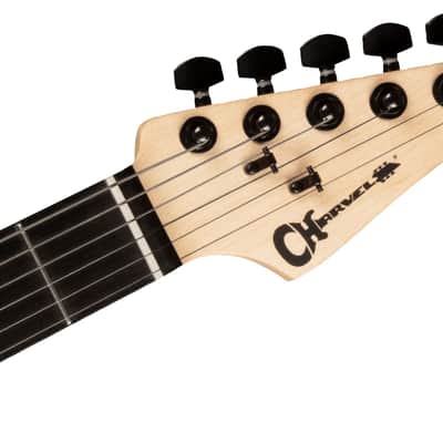 Charvel Pro-Mod DK24 Electric Guitar. HH HT E Mahogany with Poplar Burl, Ebony Fingerboard, Desert Sand image 7