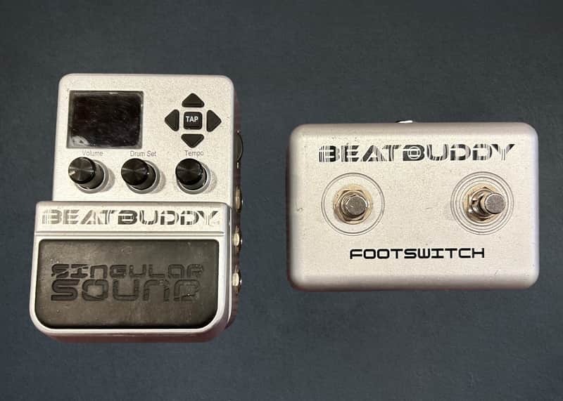 Singular Sound Beat Buddy Drum Machine with Footswitch, Recent image 1