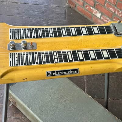 Rickenbacker DW-12 6-String Double-Neck Console Steel Guitar 1955 - 1966 - Blonde image 3