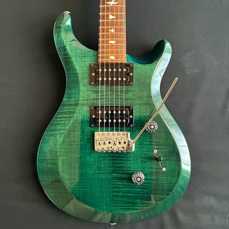 PRS S2 Custom 24 2015 - Teal Black Japan Limited Color ★Playthrough video available★ image 1