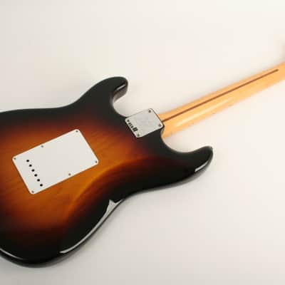 Fender Custom Shop Limited Edition 70th Anniversary 1954 Stratocaster NOS 1-Piece Quartersawn Maple Neck Fingerboard Wide-Fade 2-Color Sunburst XN5508 image 9