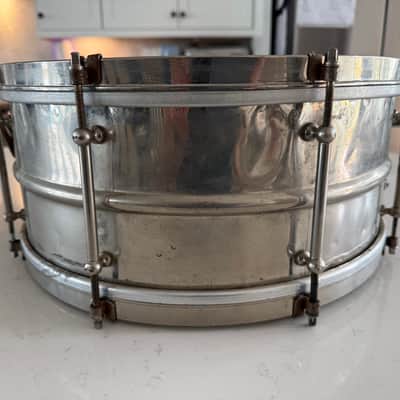 Gretsch US Quarter Master’s Snare Drum 15x6.5 1930-1939 - Nickel Over Brass image 5