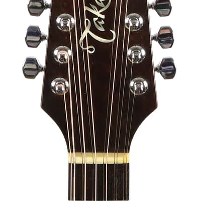 1990 Takamine EF-385 12-String Acoustic Electric Guitar w/ Case image 10