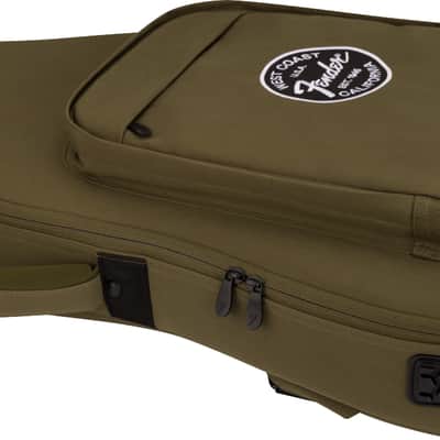 Fender Troubadour Electric Bass Gig Bag Olive image 6