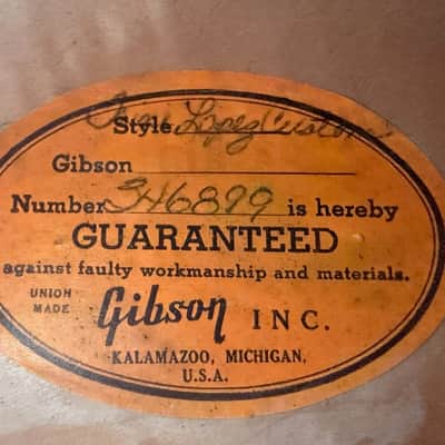 Gibson Trini Lopez Custom 1965 - 1 of the finest examples on Earth from its 2nd year produced ! image 14
