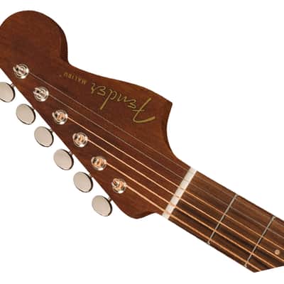 Used Fender Malibu Special A/E Guitar - Natural w/ Pau Ferro FB image 4