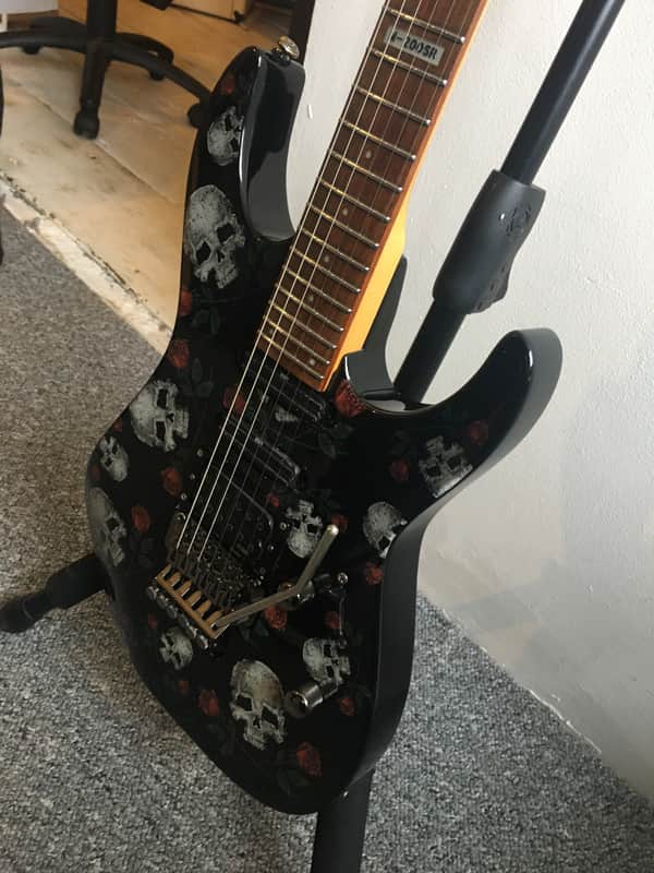 ESP LTD M-200SR Skulls and Roses Electric Guitar | Reverb
