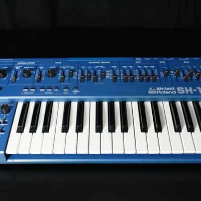 Roland SH-101 Blue (1982) + MIDI Tubbutec SH-1oh1 - Serviced