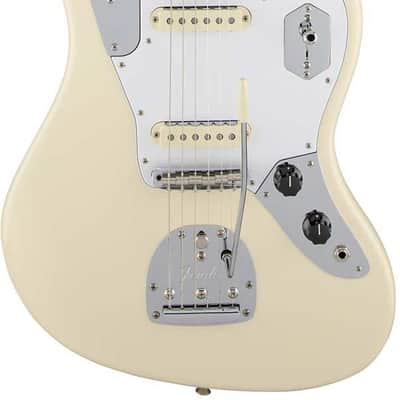 Fender Johnny Marr Jaguar Guitar Olympic White image 1
