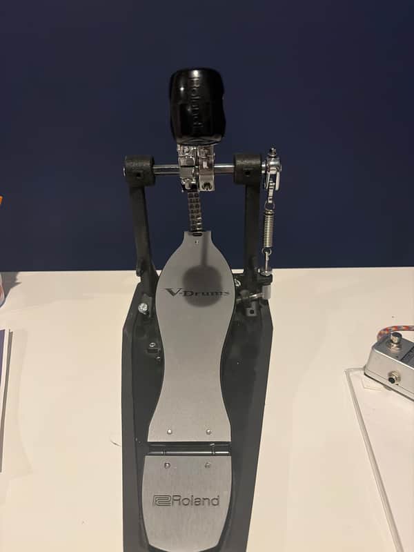 Roland RDH-100 Noise Eater Single Bass Drum Pedal 2010s - Chrome / Black image 1