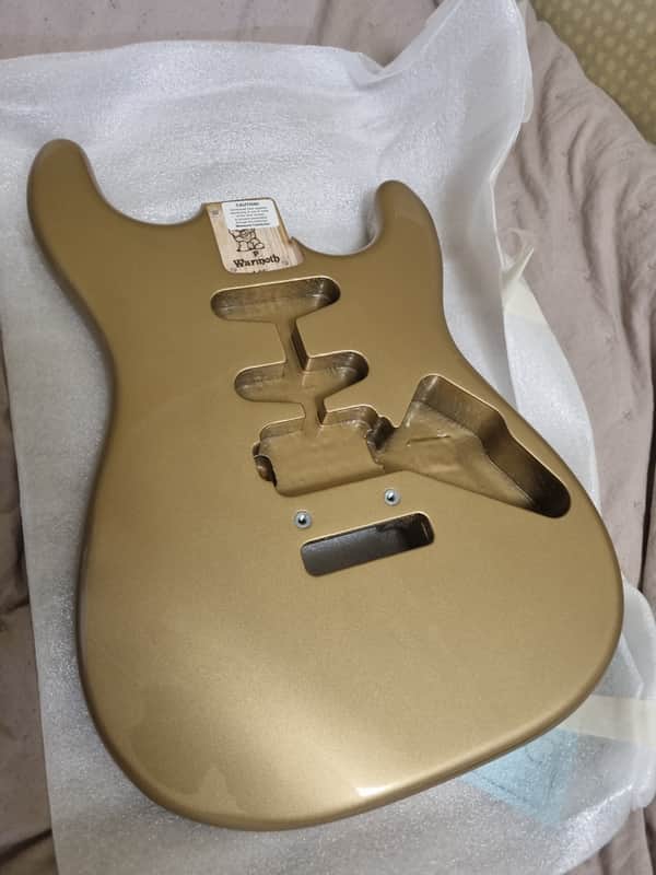 Warmoth Stratocaster 2025 - Metallic Gold - Gotoh 510 Tremolo Bridge image 1