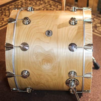 DW Collector's Pure Birch HVLT Natural Satin Oil Drum Set - 22,10,12,16 - SO#1433138 image 2