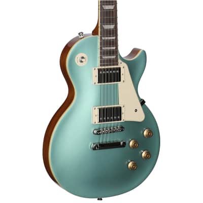 Epiphone Inspired by Gibson Les Paul Standard '50s Electric Guitar (with Gig Bag), Inverness Green image 8
