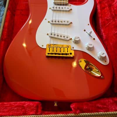 Fender 1993 Fender Custom Shop Hank Marvin Signature Stratocaster – Limited Edition (s/n 80 of 200) 1993 - Fiesta Red image 2