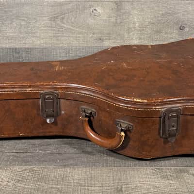 Gibson GEIB Brown Case for L-5s, L-7s, ES-350, 17" Models 1950 Era image 4
