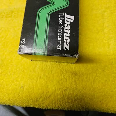 Ibanez ts 9 tube screamer pedal in the box with paperwork Japan reissue image 6