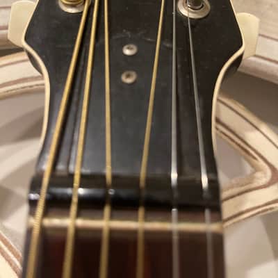 Vox Acoustic Guitar 1960’s Italy Bolt on Neck  Vox  1960’s Natural image 5
