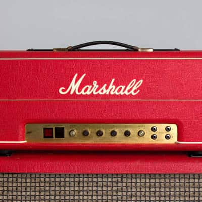 Marshall JMP Model 1959 Super Lead 100 Watt Mk II Tube Half Stack Amplifier (1977), ser. #SL-A 06765J. image 5