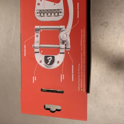 Bigsby B5F Fender Telecaster Vibrato Kit with Fender "F" Stamp, Polished Aluminum image 3