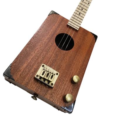 CIGAR BOX GUITAR - 3 String 24" Scale image 6