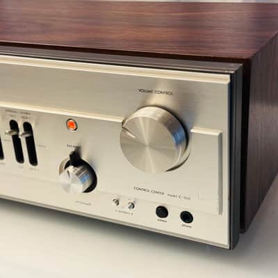 Vintage Luxman ⭐ C-1010 Stereo Preamp Control Center - Serviced +