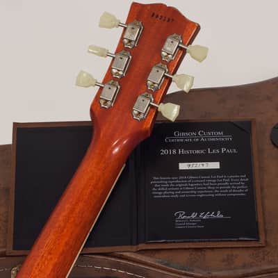 Gibson CUSTOM SHOP M2M LES PAUL STANDARD 1959 2H HT RW #982197 - HEAVY AGED ICED TEA image 5