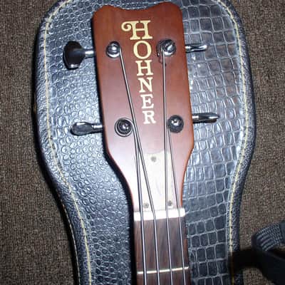 Hohner 4 String Bass Electric Guitar - clear image 6