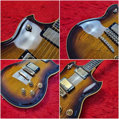 Rarely Seen Ibanez 2680 Bob Weir Professional - 1979 - Brown Sunburst (BS) - Original Super 80 Humbuckers - With Original Case - Made in Japan MIJ image 5