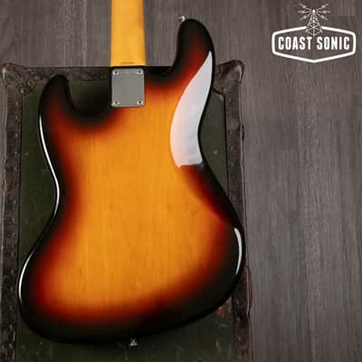 1991 Made in Japan Fender '62 Reissue Fretless Jazz Bass JB-62 Order Made "Jaco" image 8