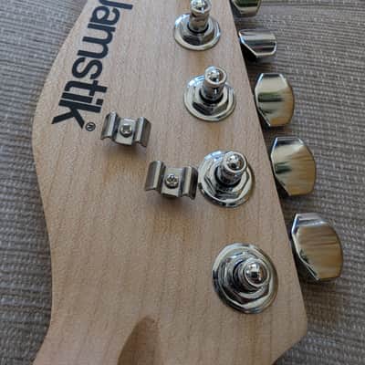 Left Handed Jamstik Strat Style Neck w/ Locking Tuners - 25.5" scale, 14" radius - FREE shipping image 12