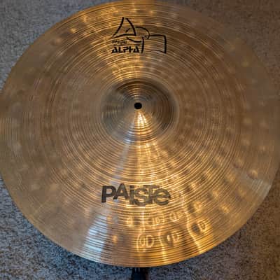 Paiste 20" Alpha Full Ride Cymbal 1992 - 2006 Traditional image 1