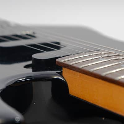 80’s MIJ B.C. Rich ST-III 3 Black w/ Gotoh Locking Tremolo, HSS Pickups, Discrete Switching, Padded Gigbag image 7