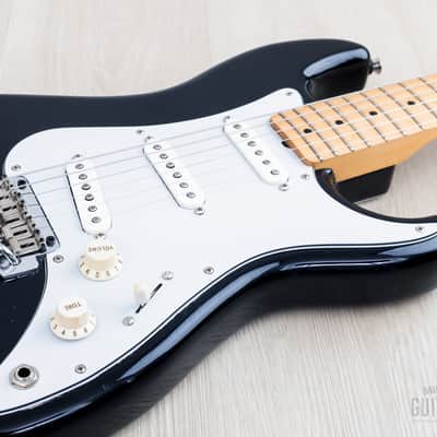 1986 Squier by Fender Bullet S3T (V2) Black w/ American Standard Pickups, E6-Serial Japan MIJ Fujigen image 6