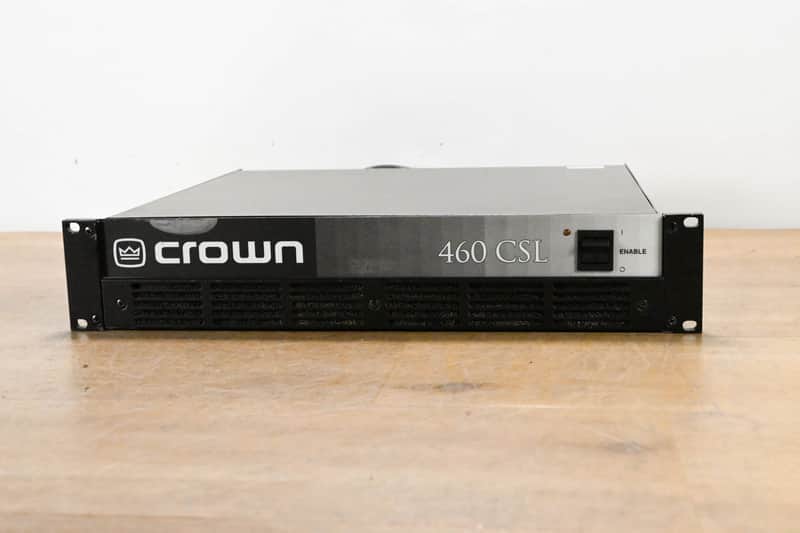 Crown 460 CSL 2-Channel Power Amplifier CG01427 image 1