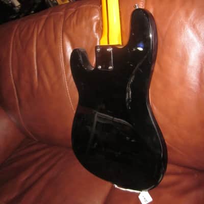 Jay Turser Solid "P" Style Maple Neck 4-String Black Electric Bass JTB-400C-BK-4 w/ Cosmetic Scratches on the Back* image 4