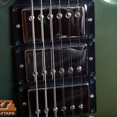 GC EXCLUSIVE! Gibson Custom Shop SG Standard Fat Neck 3-Pickup 2020 - Antique Metallic Teal image 7