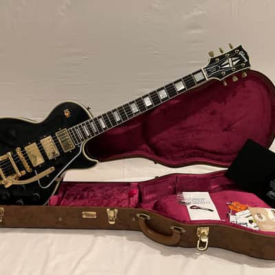 Gibson Les Paul Custom 57 Reissue with Bigsby 2005 -2010 - Black image 1