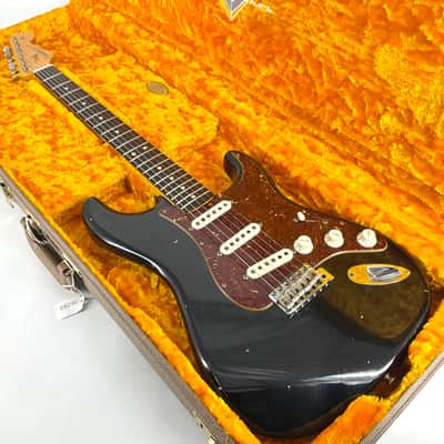 Fender Custom Shop '62 Reissue Stratocaster 2017 Fender Custom Shop ’62 Journeyman Relic Stratocaster - Black Relic image 1