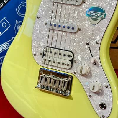 Mooer Guitars MLT10 (Travel/ Short Scale) CANDY YELLOW 2025 Super Light 2,5Kg image 4