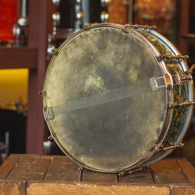 Ludwig  1930's 'Peacock Pearl Outfit' in Original Peacock Pearl Gen. II' - 14x27.5 & 5x14 image 20