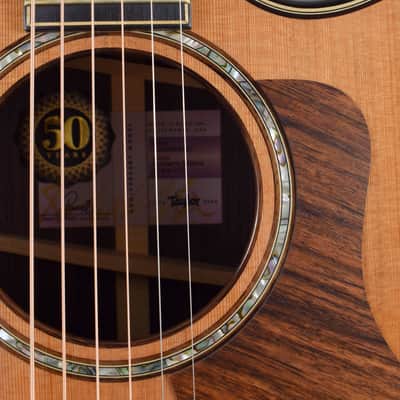 Taylor 50th Anniversary Builder's Edition 814ce LTD 2024 - Natural image 5