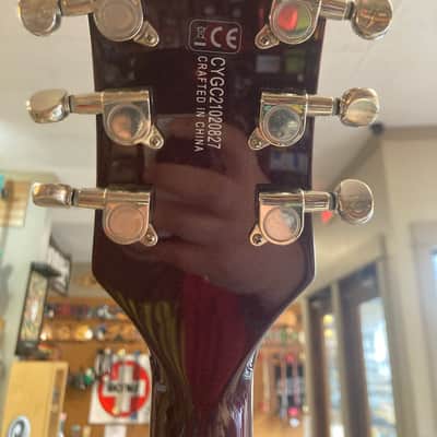 Gretsch G5622T Electromatic Center Block Double Cutaway with Bigsby, Laurel Fretboard 2019 - Present - Dark Cherry Metallic image 4
